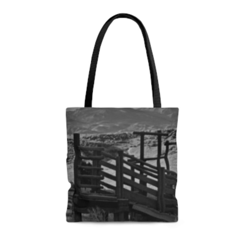 Ranch Chutes Large Tote Bag